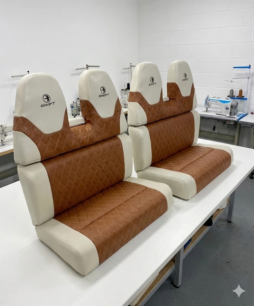 Caravan upholstery services North East England